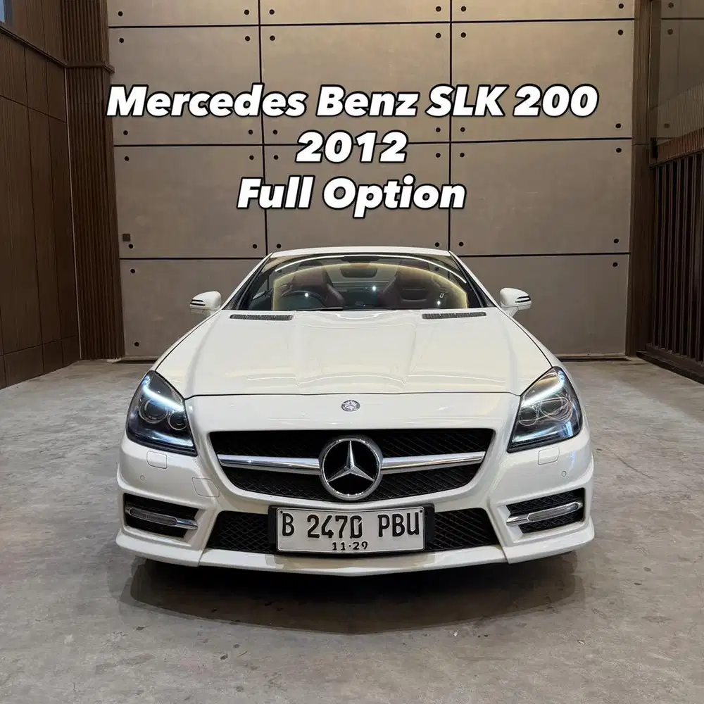 Mercedes Benz SLK200 AMG 2012