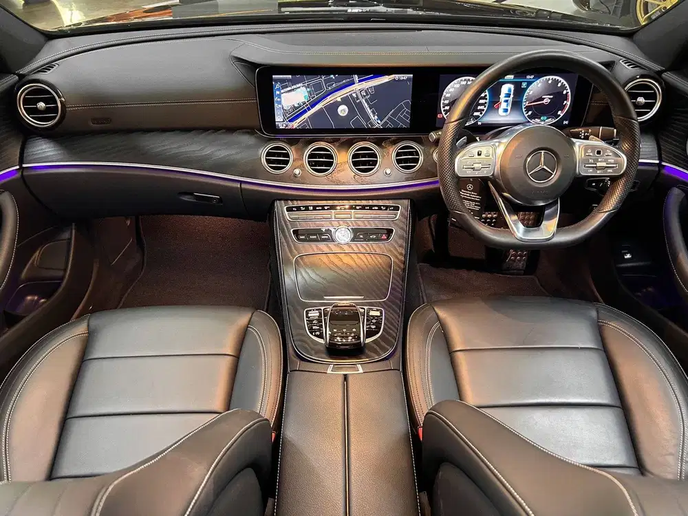 Mercedes Benz E350 AMG AT 2020 Hitam Km10rb Mercy B2680SMN