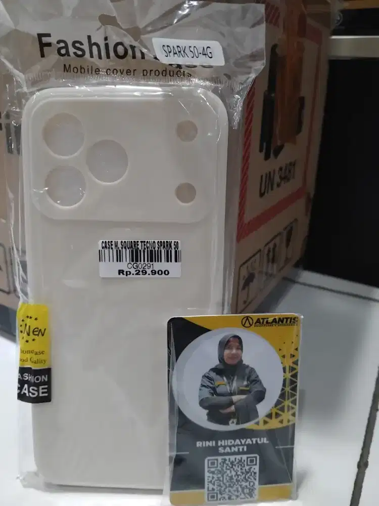 CASE SQUARE TECNO SPARK 50 | ATLANTIS DAHSYAT