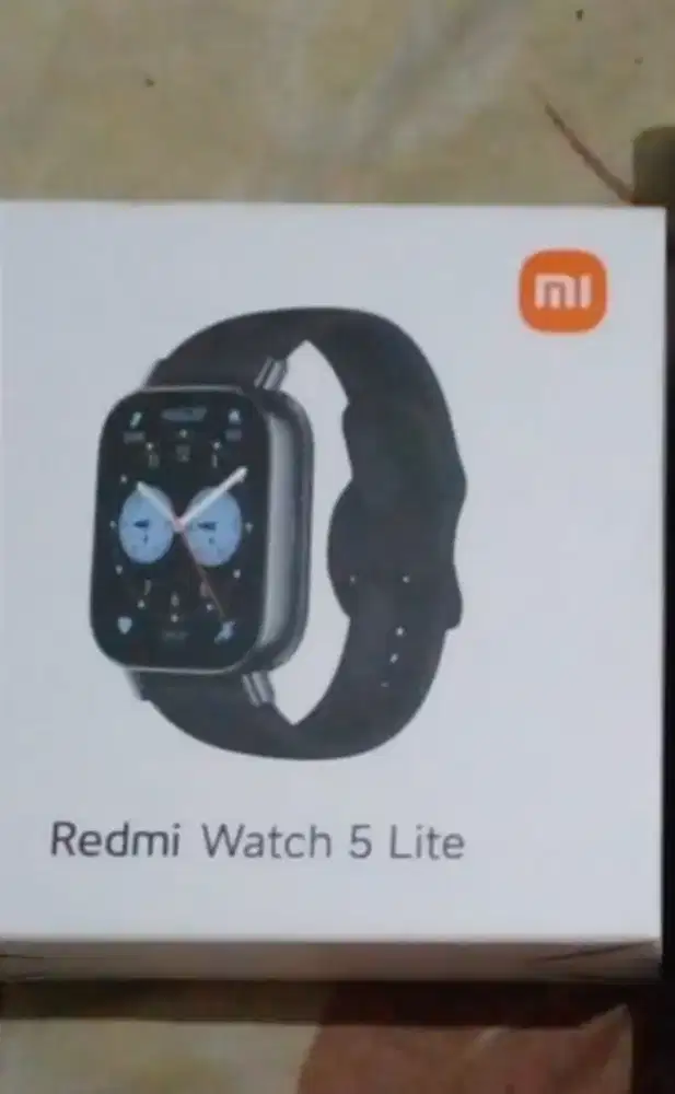 Jam digital redmi wach 5 lite