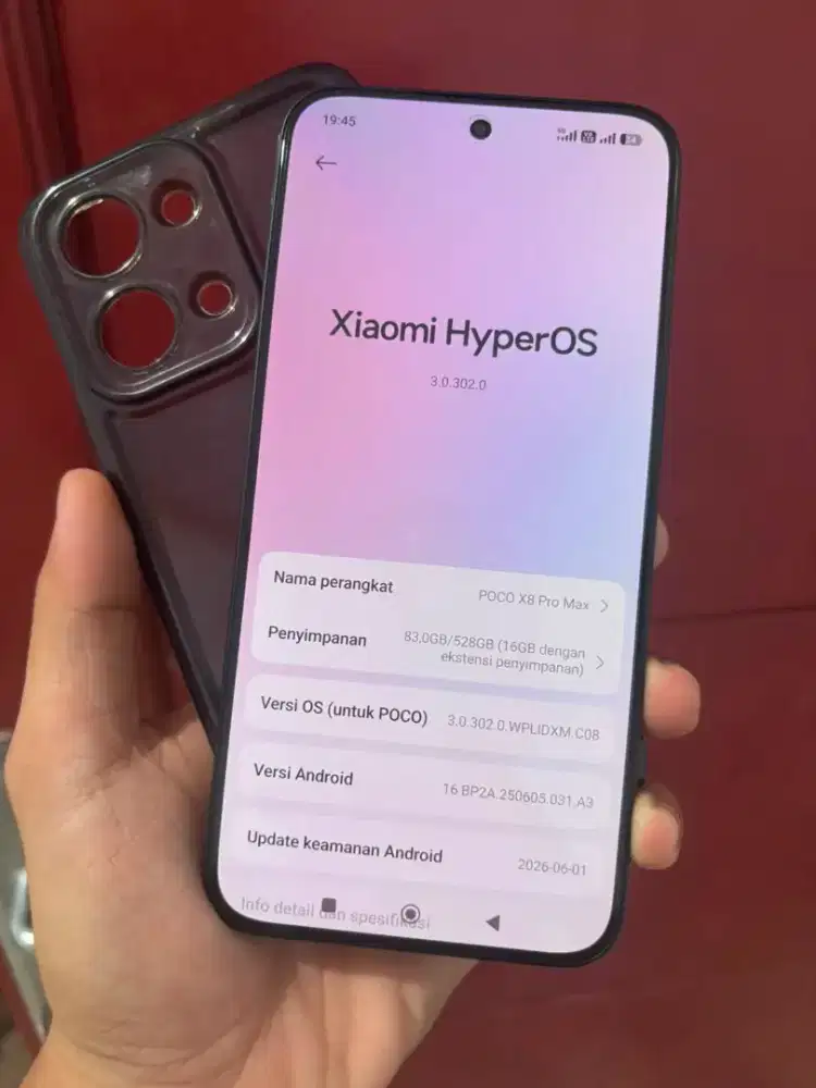 Poco X8 ProMax 5G 12/512GB Nominus Mulus Hp Only