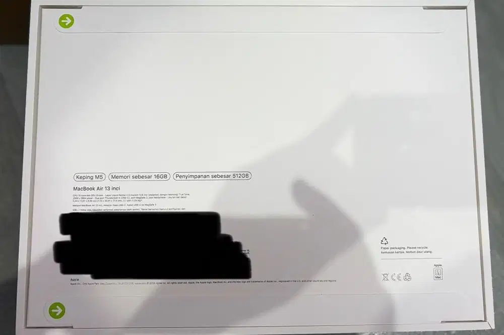 Macbook Air M5 (2026) 13inch Skyblue