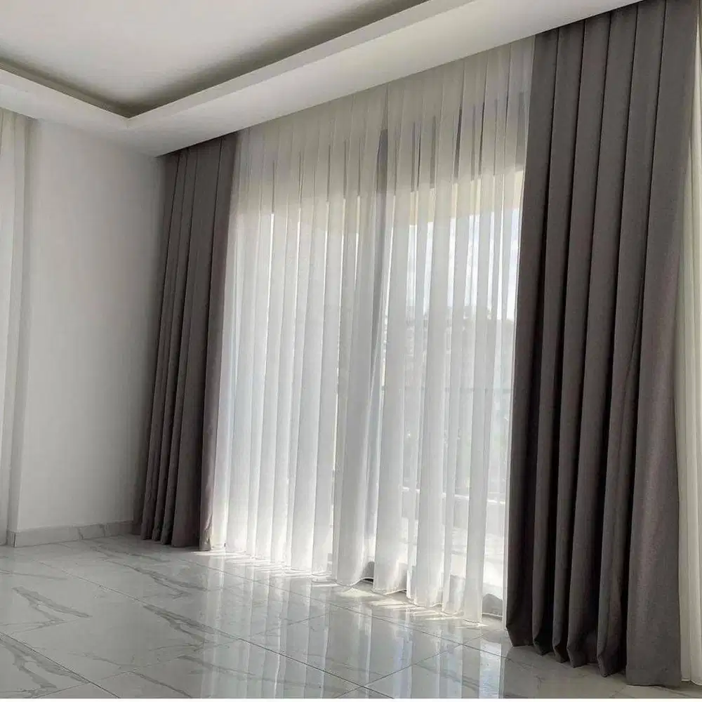 Jasa pasang gorden blinds vertikal gorden krey vertical roller blind
