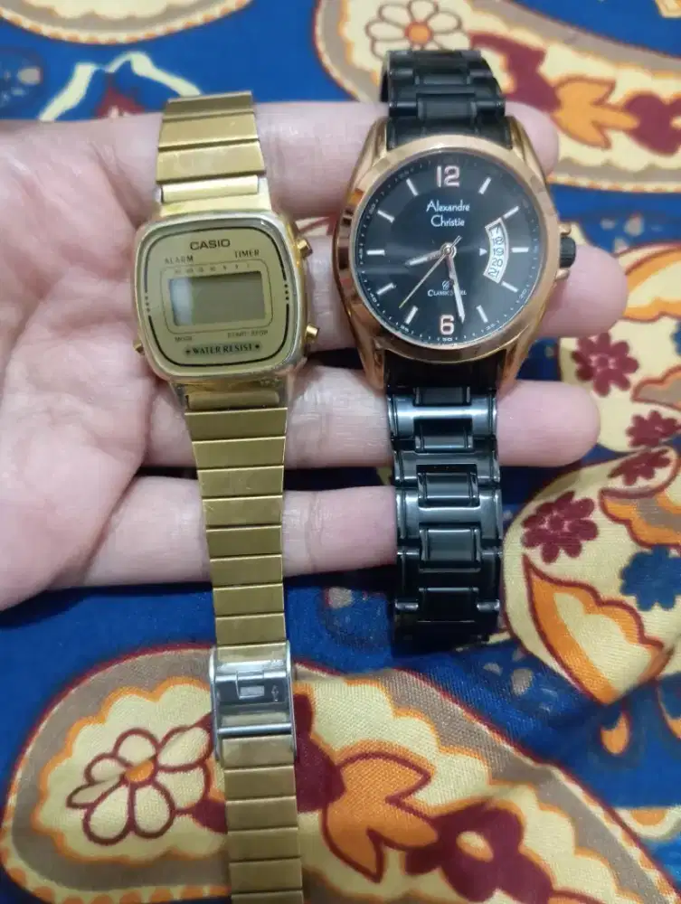Jam tangan AC (alexandre christie) dan casio