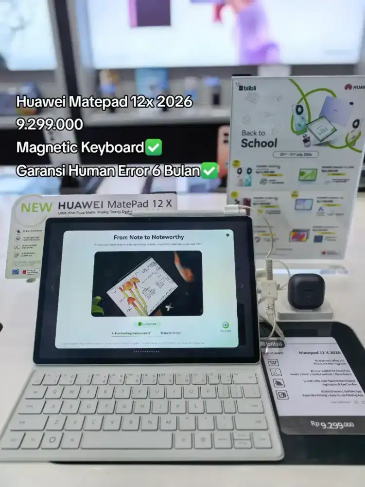 Huawei Matepad 12x 2026 Bonus Keyboard