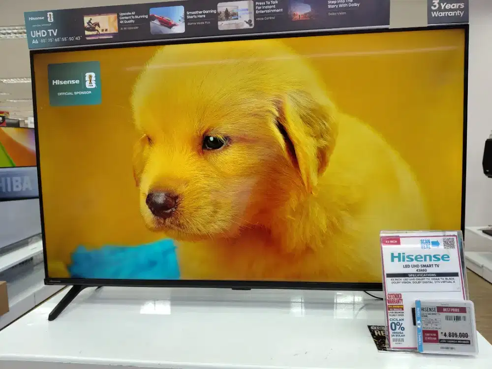 Cicilan Hisense Smart TV 43