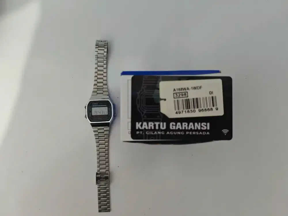 Jam tangan Casio A168WA - 1WDF