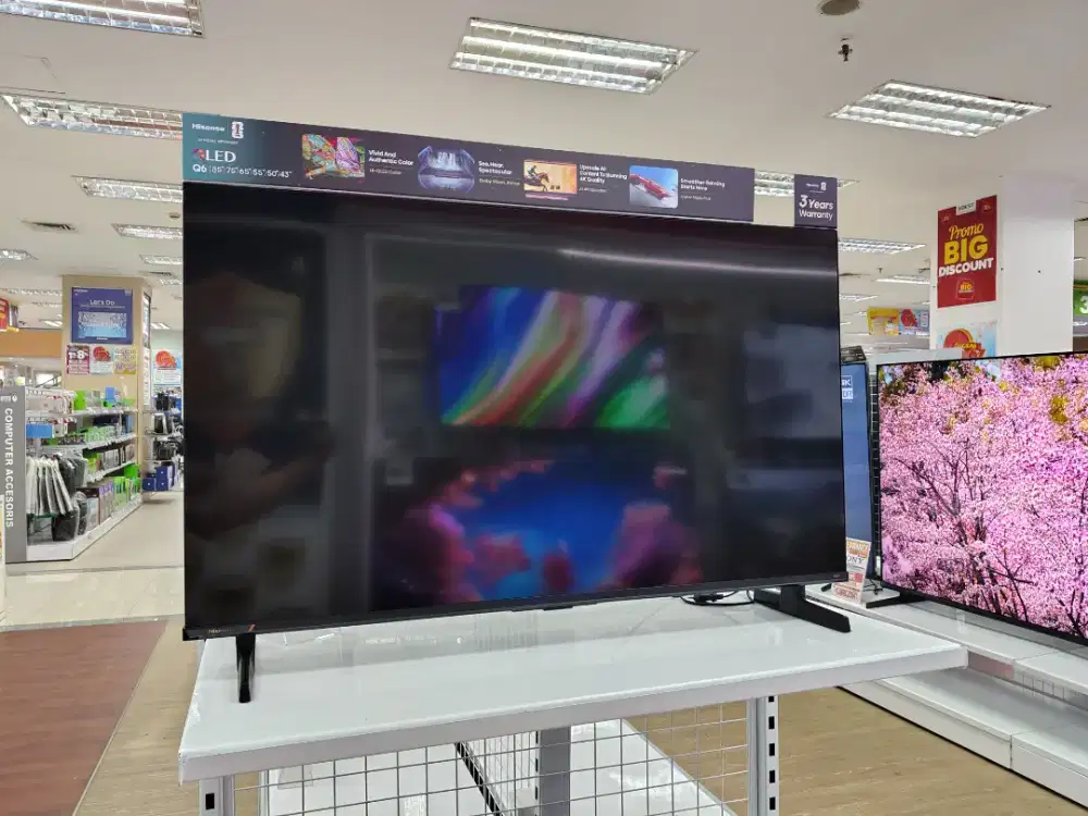 Cicilan Hisense Qled TV 43