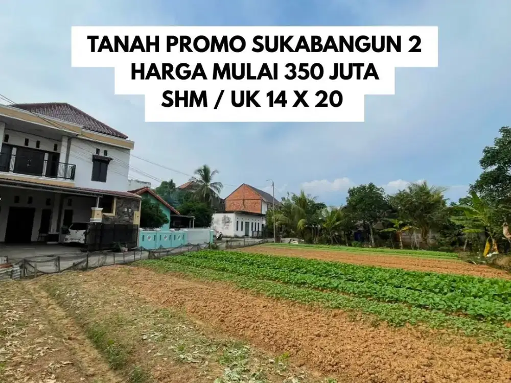 TANAH SUKABANGUN 2 PROMO KOTA PALEMBANG