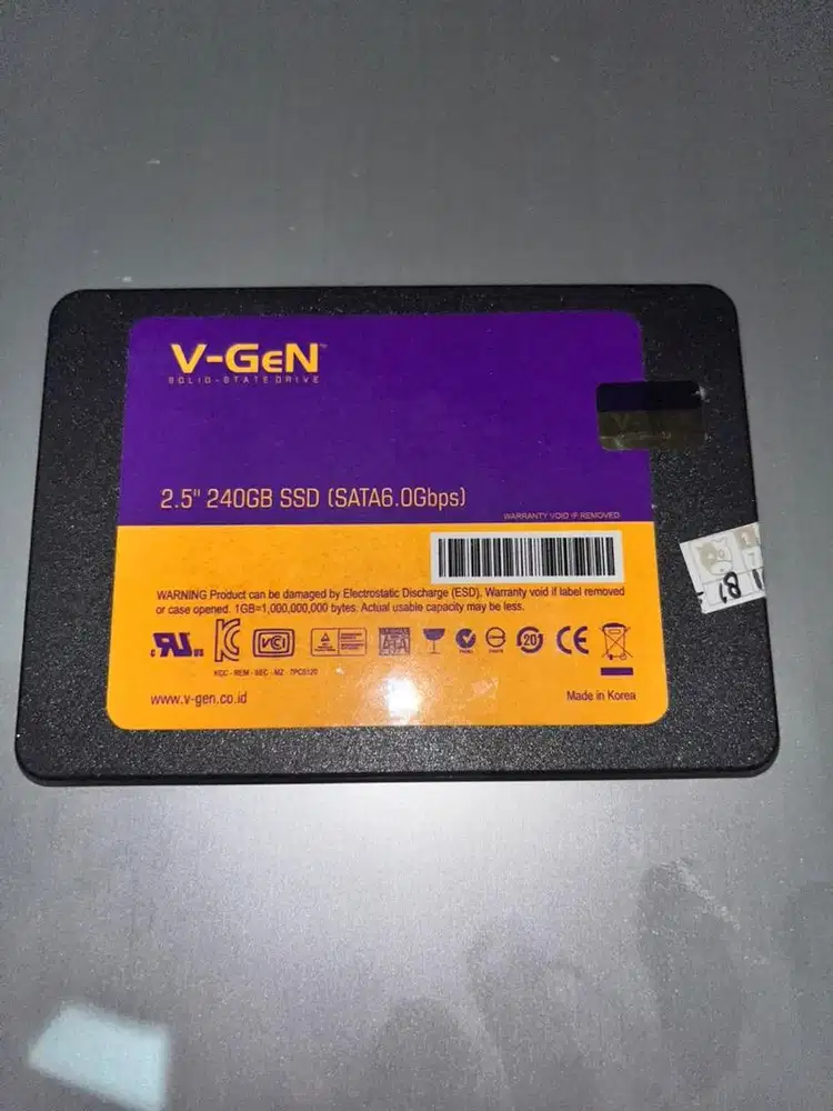 SSD VGEN 240GB bekas