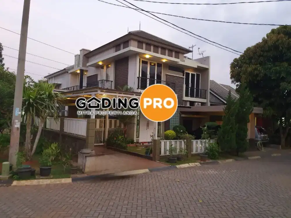 Rumah Dijual Hook di Cibubur Country,Furnished Harga Turun Jadi Rp2,1M