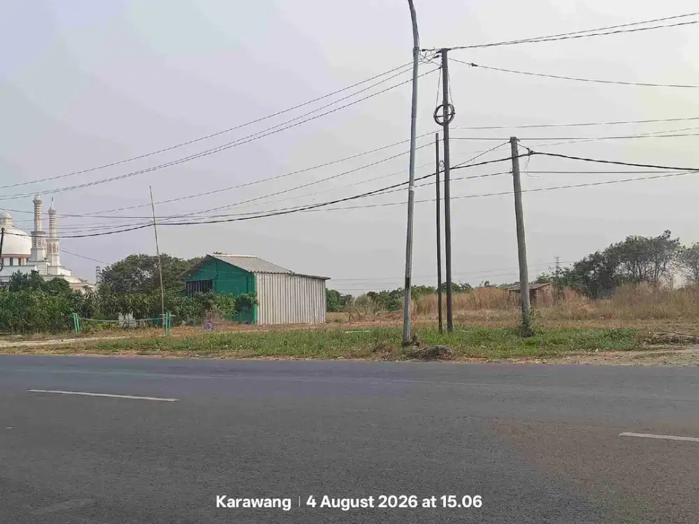 Dijual tanah kosong Karawang barat interchange