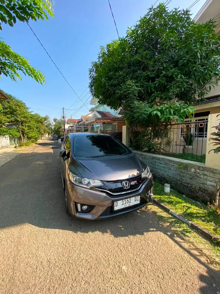 HONDA JAZZ RS AT 2014 KM 85RB PAJAK PANJANG SAMPAI 2030 FULL ORI