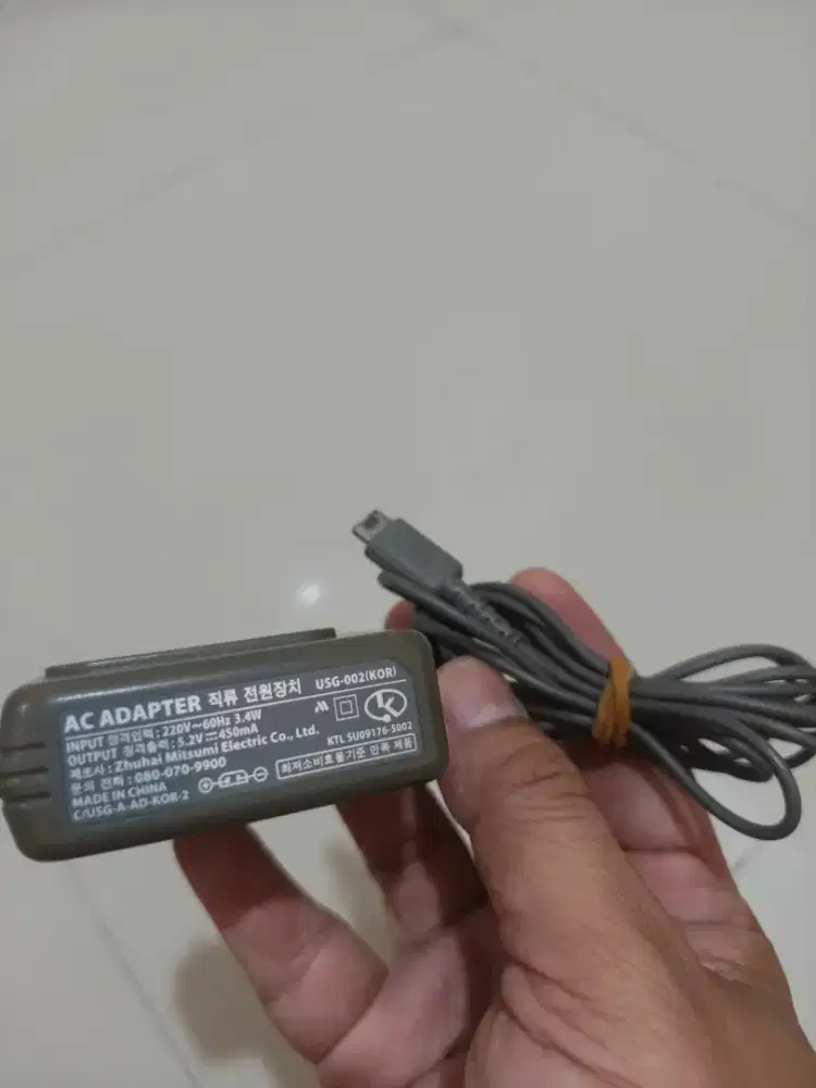Charger original nintendo switch ds nds lite copotan games console