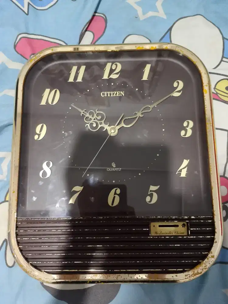 Jam dinding melody Citizen Westminster Chime