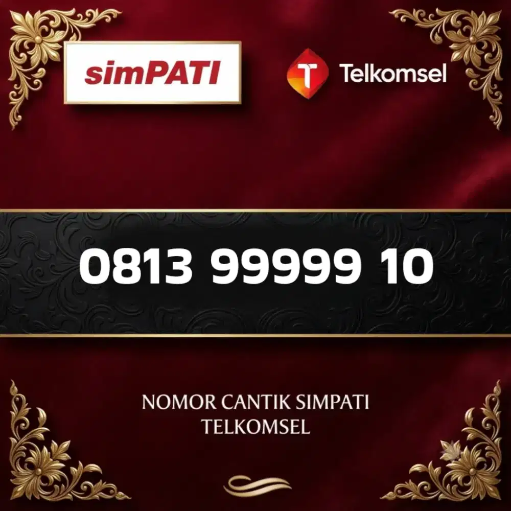 Nomor cantik simpati Telkomsel super