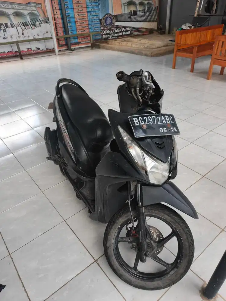 Honda Beat 2016 Hitam Surat Lengkap