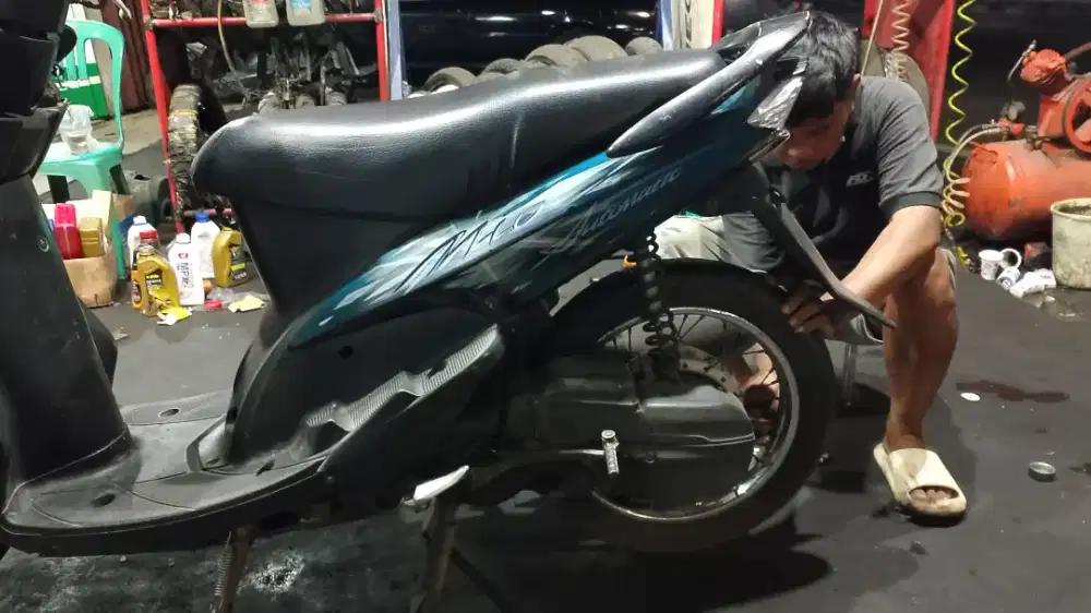 Kondisi mulus Motor mio Cek Boros gak ya, fix irit