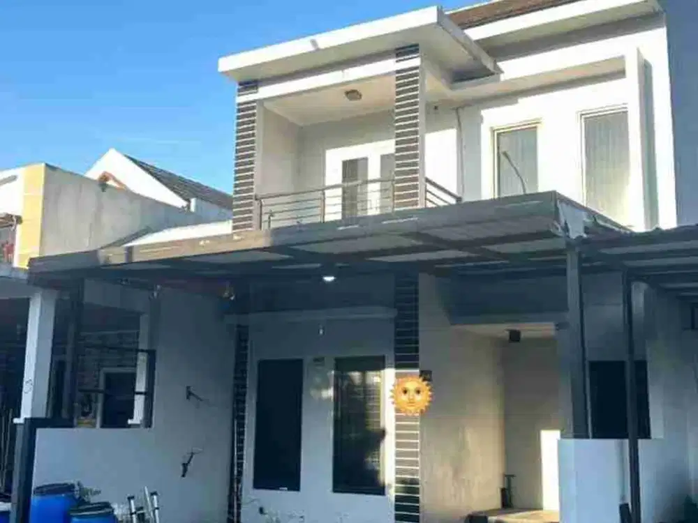 Jual cepat rumah dua lantai siap huni dalam cluster. The Address Cibubur .