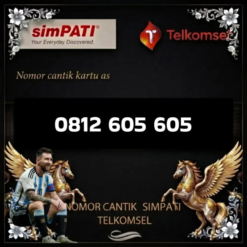 Nomor cantik simpati Telkomsel super 10 digit