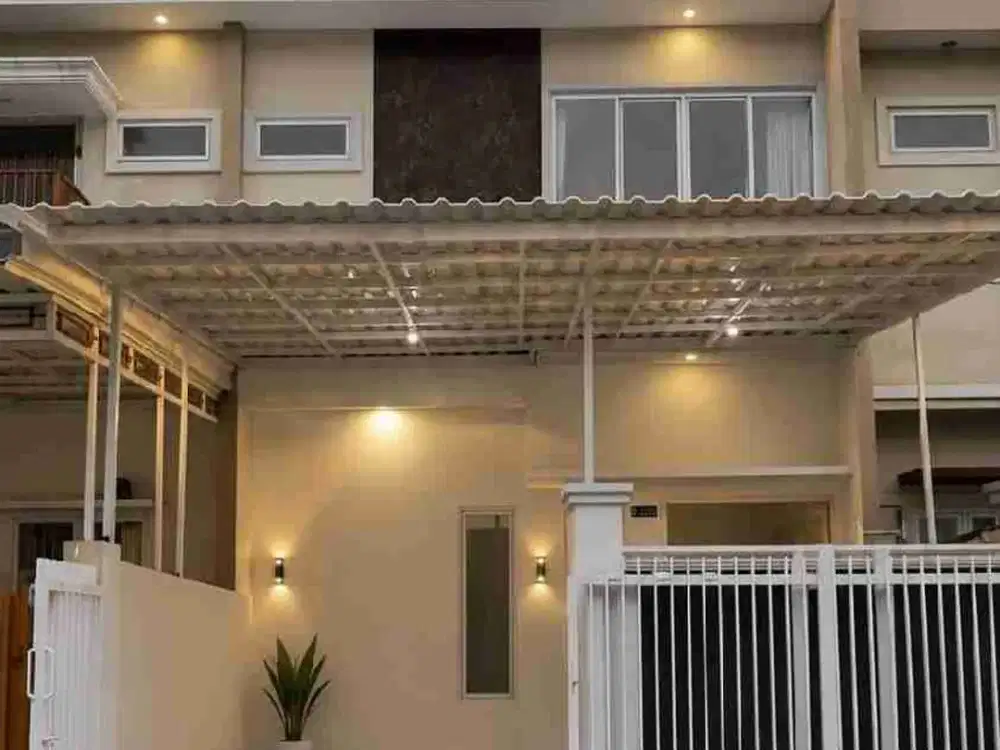 Rumah 2 Lantai Baru Renovasi di Griya Permata, Petir, Tangerang