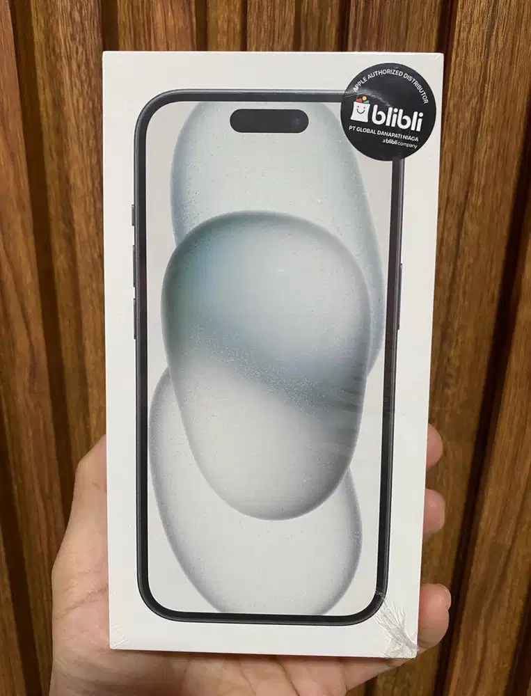 iPhone 15 Black 128GB New Segel Garansi Resmi
