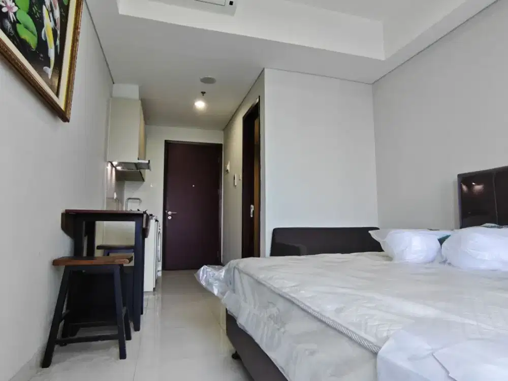 Dijual Apartemen Puri Mansion Studio 26 m2 Kondisi Perabotan BARU GRESS Tidak Pernah Dipakai Sama Sekali