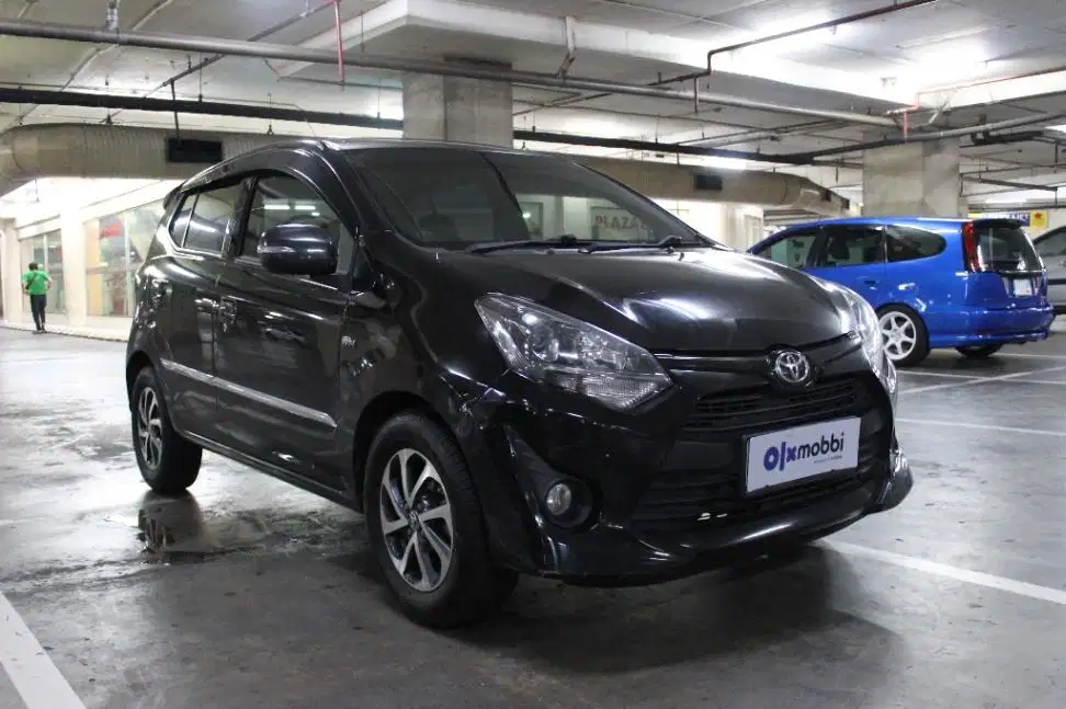 TDP 7, JT Toyota Agya 1.2 G Bensin-AT Hitam 2021