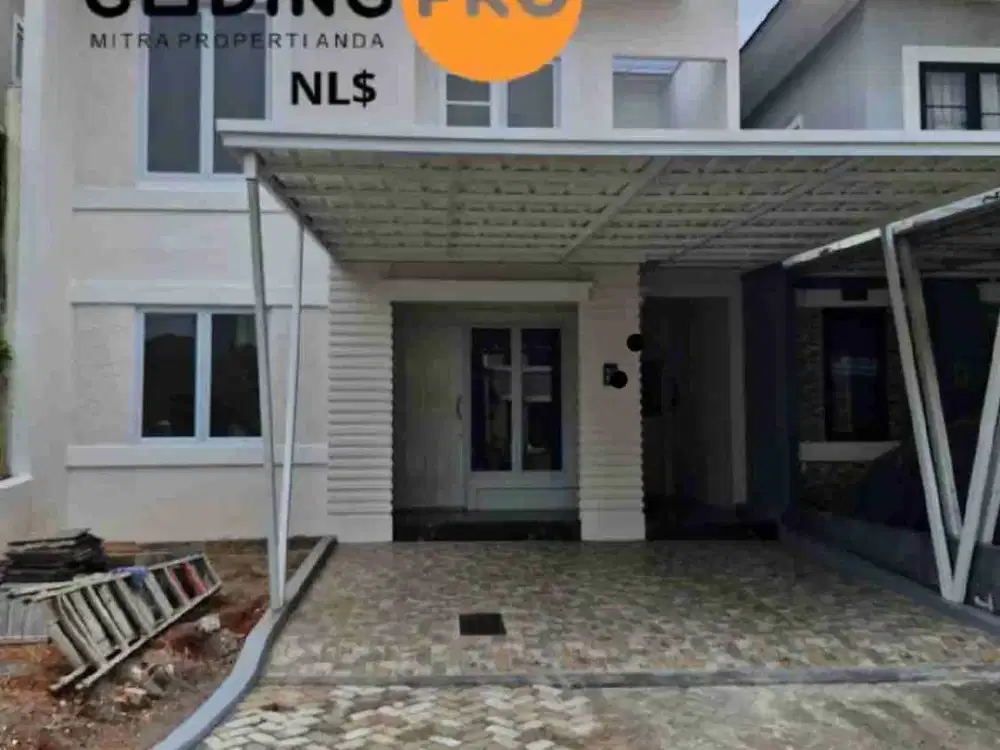 DIJUAL RUMAH SIAP HUNI LIKE NEW 2 Lantai  DI KOTA WISATA CIBUBUR