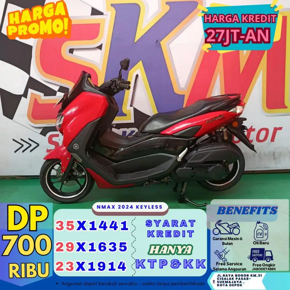 (angsrn 49rb/hari lngsng gas) NMAX 2024 cash credt