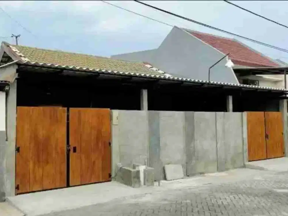7jt-an/mtr‼Dijual Rumah Pondok Tjandra Dekat Tol Tambak Sumur