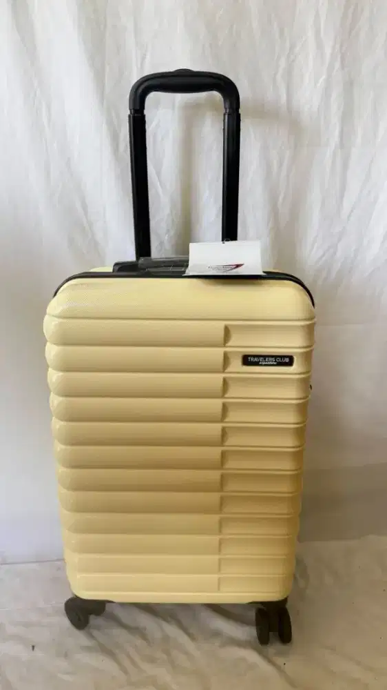 KOPER 
NEW TRAVELERS CLUB Providence Hardside  20 Yellow  Free Ongkir