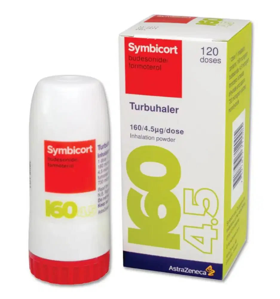 Symbicort turbuhaler 160/4,5 120 dosis