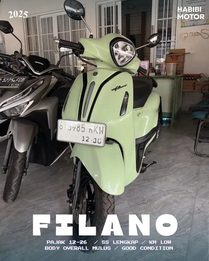 CASH KREDIT FILANO NEO 2025 KM LOW bekas rasa baru