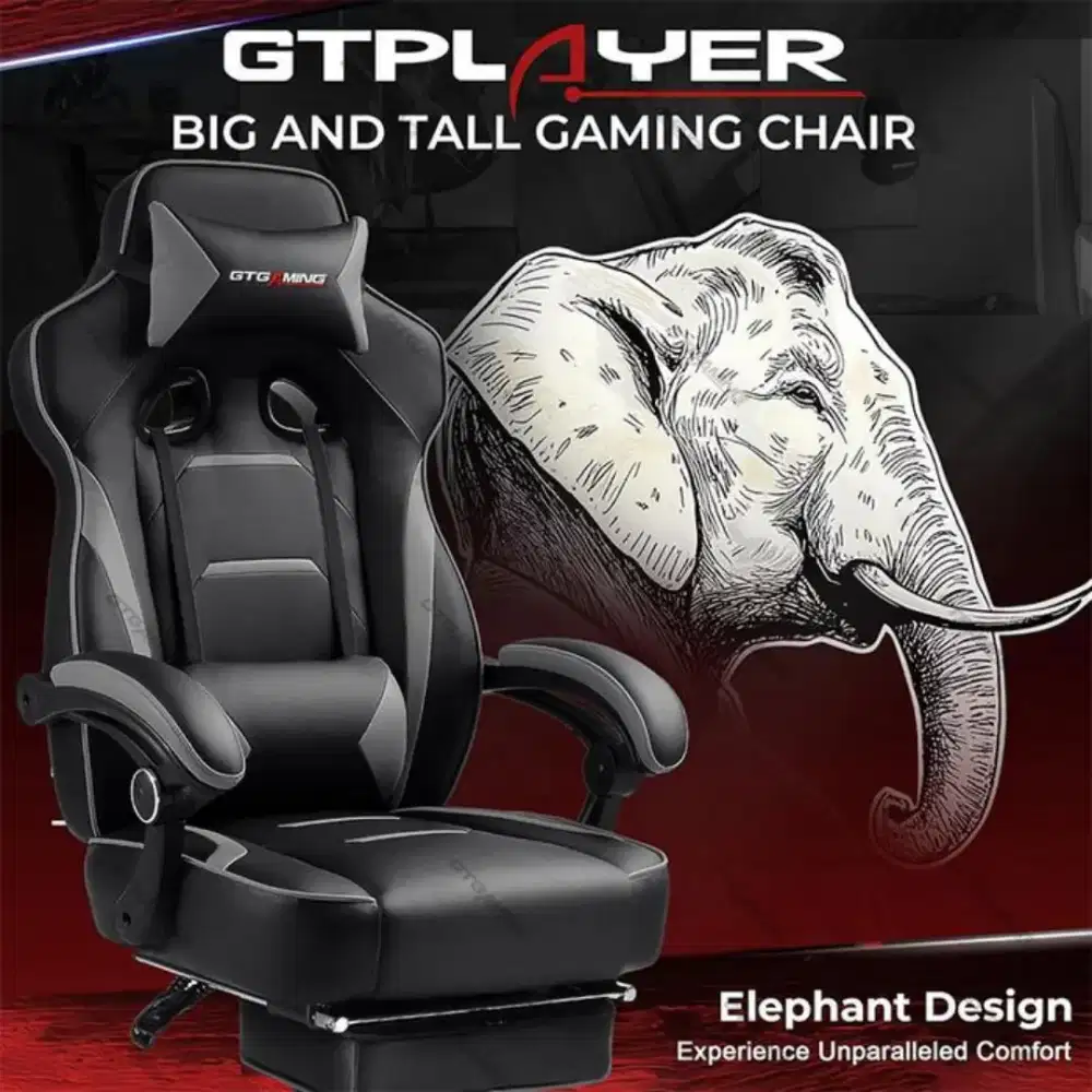 [BNIB] KURSI GAMING GTGAMING GTF59-PRO (VERSI PRO TIPE TERTINGGI)