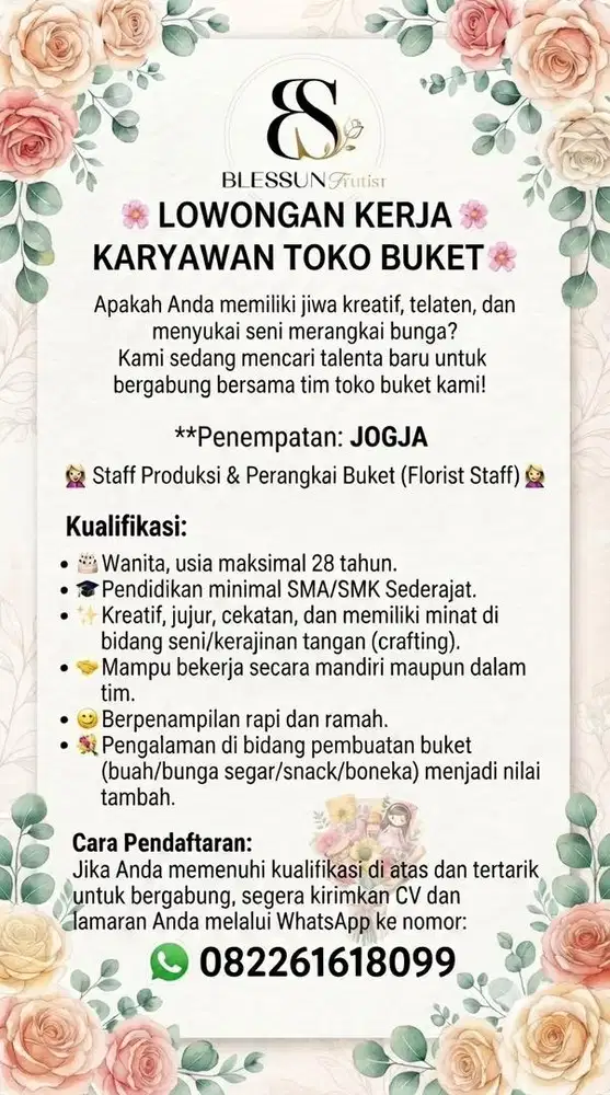 bucket bunga florist