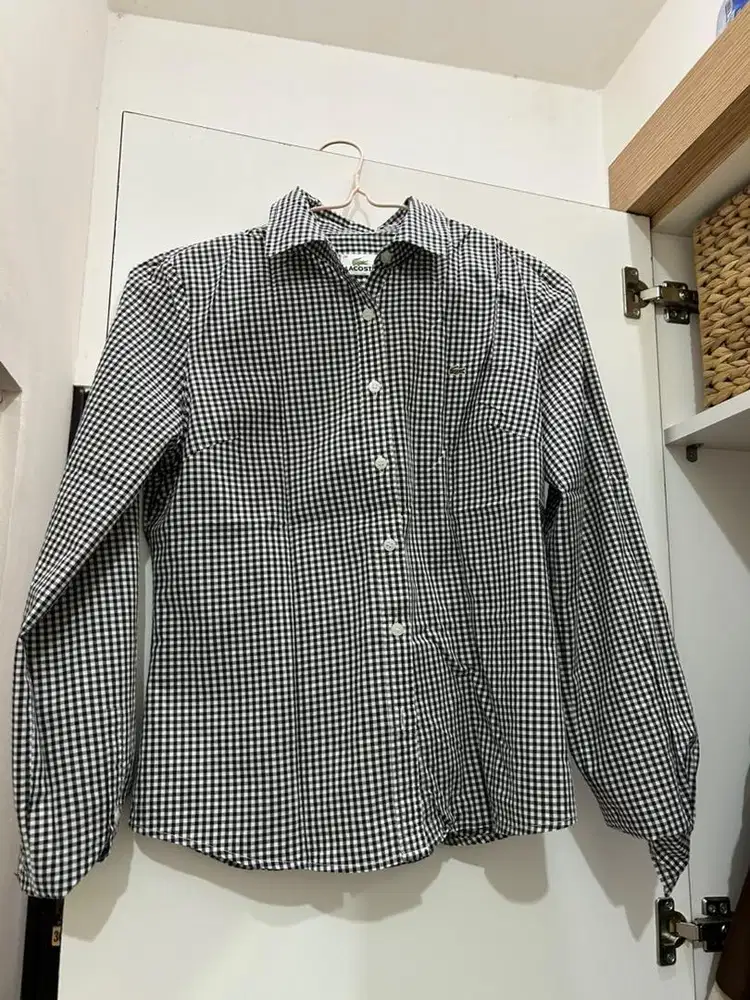 Lacoste kemeja kotak