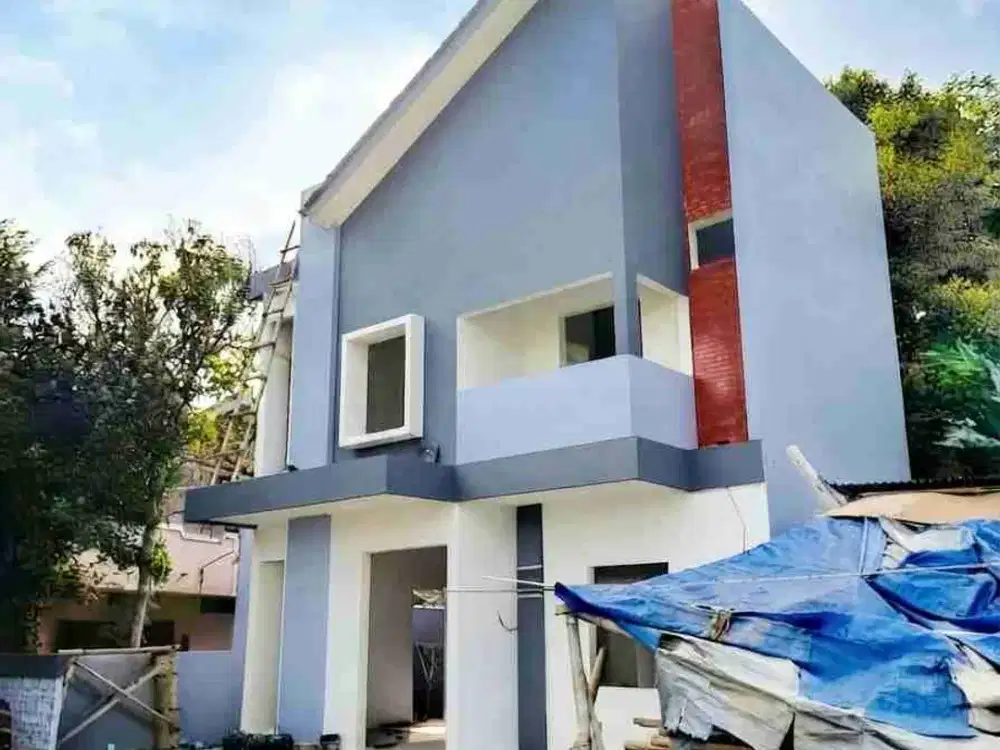 Rumah Baru 2 Lantai Sumampir Dekat Pasar Cerme Purwokerto Utara