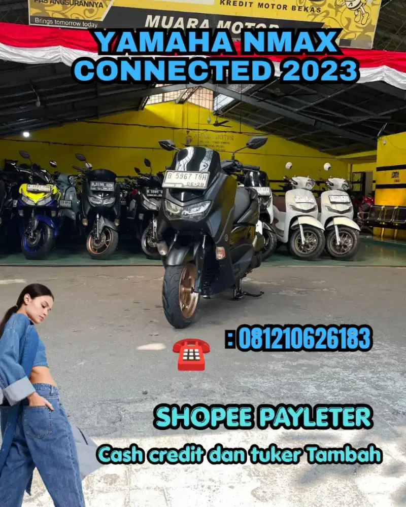 YAMAHA NMAX CONNECTED 2023 MULUS
