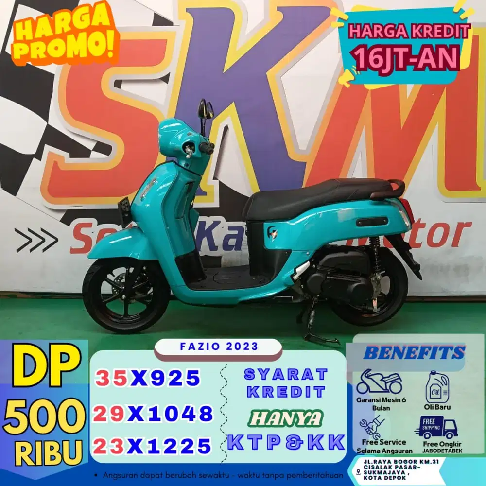 Dp 500rb bawa pulang fazzio neo 2023