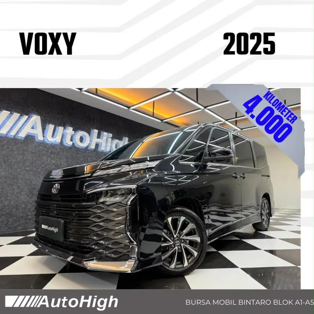 DP10% [Km4.000] Voxy 2025 Black Reg 2024 #AUTOHIGH