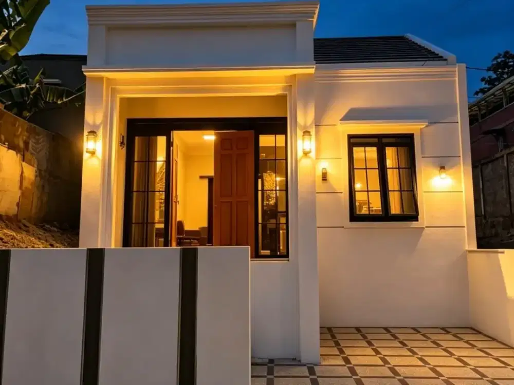 dijual rumah 1 lantai siap huni
