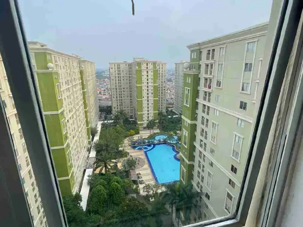di jual cepat termurah seanteroh apart green palace shm furnished 2br kalibata city