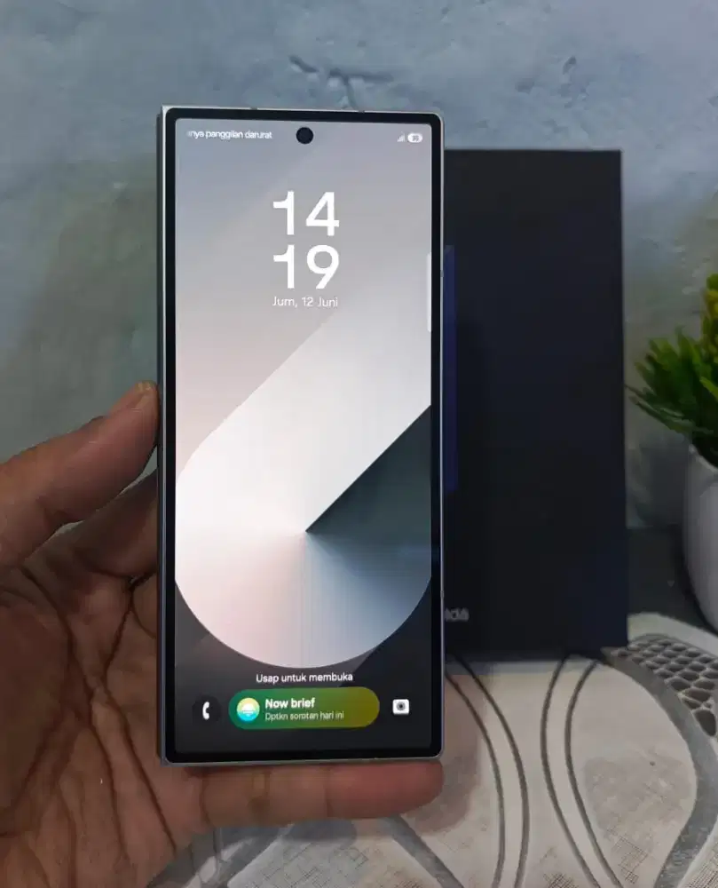 SAMSUNG Z FOLD 6 5G RAM 12/256GB ORIGINAL SEIN MULUS NORMAL FULLSHET
