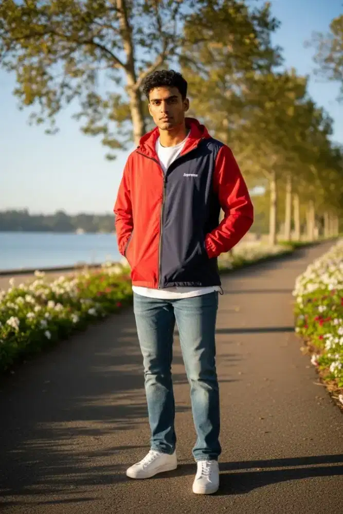 Jaket Supreme Two Tone