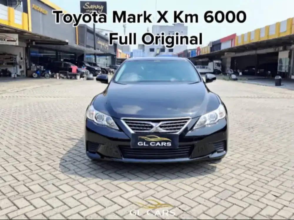 Km 6000 Mark X 2012 Cash Hitam Toyota Antik Sekali Sunroof