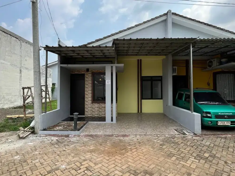 Rumah ACIA Dkt Pasar Setu di Telajung Cikarang Barat Murah 2/1 LANTAI Baru Bekasi Dijual