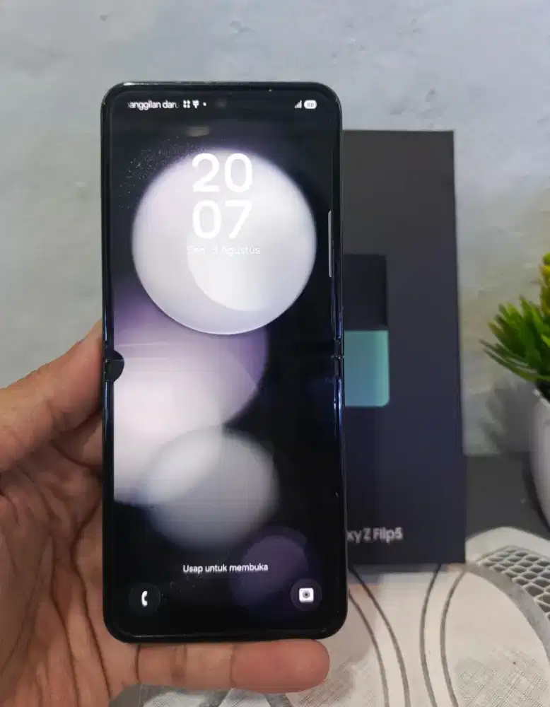 SAMSUNG Z FLIP 5 5G RAM 8/512GB ORIGINAL SEIN MULUS NORMAL FULLSHET