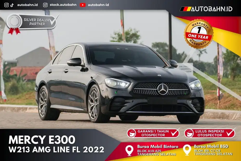 Dark Knight! Mercedes Benz E300 AMG Line Facelift 2022