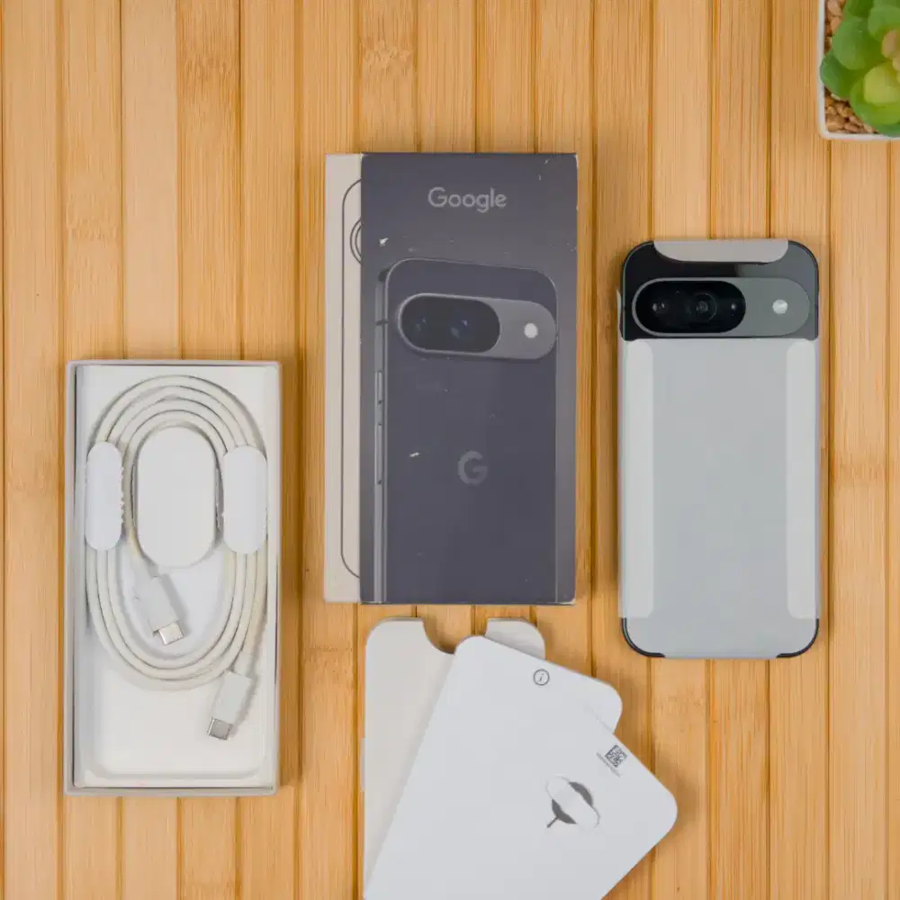 Google Pixel 9 12/256GB fullset original, IMEI Terdaftar ( Bea cukai )